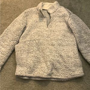 Sherpa Quarter Zip Jacket